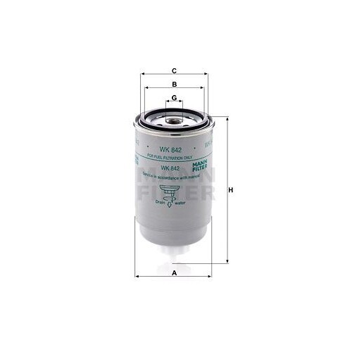 Kraftstofffilter mann filter - kraftstofffilter, mann-filter