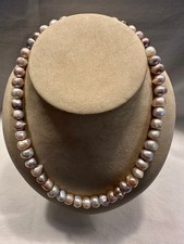 Echte alte Naturperlenkette aus Omas Schmuckkiste