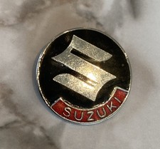 Suzuki  Abzeichen Brosche PIN Anstecknadel Motorrad  35mm Emaille