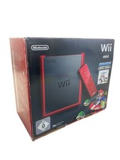 Nintendo Wii Mini Konsole - Mario Kart Bundle CIB / OVP)