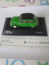 modellauto citroen 2cv, grün