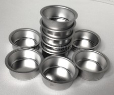 Teelichthalter Metall Silber