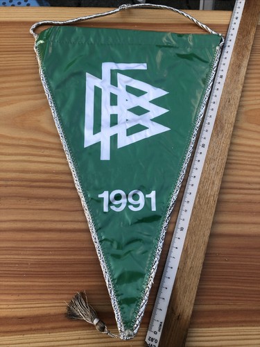 Wimpel dfb pennant fanion 1991 - wimpel,