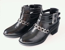 TRUFFLE Knöchel-Stiefeletten, Ankle Boots, schwarz, Gr. 41, TOP ungetragen