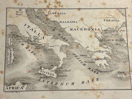 Antik landkarte italien - landkarte,