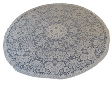 Tischdecke  rund Durchm. 145 cm, pflegeleicht Made in Great Britain