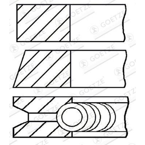 Goetze engine 336400 - goetze,