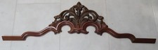 Alte original geschnitze Krone für Schrank oder Aufsatz um 1870 Mahagoni massiv