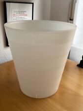 IKEA Fniss Abfalleimer transparent Mülleimer Papierkorb 10L/6,8L