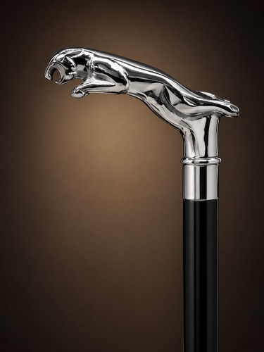 Luxus silber panther griff - panther,