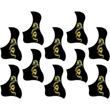  10 Pcs Zubehör Gitarre Schlagbrett E-Gitarren-Zubehör Gitarrenschutzmaterial