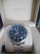Schild Hermann Automatic Blue Dial Men's Watch  Lim. Ed 18/50