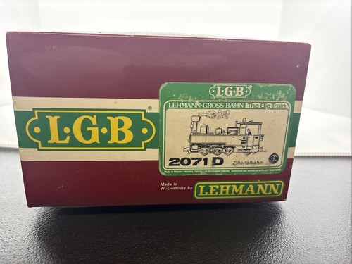 Lgb 2071d zillertal steam - lgb,
