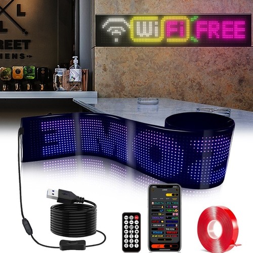 Led wifi funktion laufschrift - led,