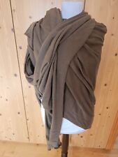 ❤️Tif - Tiffy❤️  XXL Schal Tuch Poncho  Stola Grün Braun NEU 