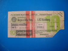 78/79 Ticket FC Bayern