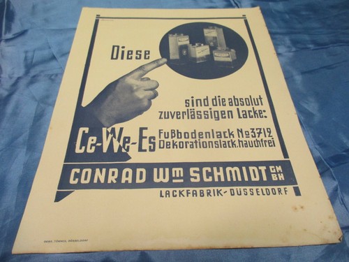 Reklame 1928 lackfabrik - reklame,