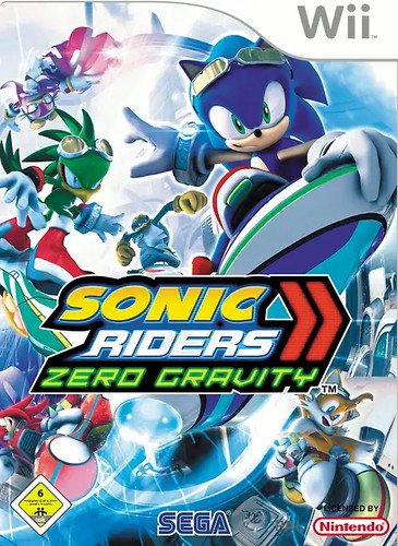Sonic riders zero gravity - sonic,