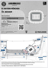 Sammlerticket Used  FC Bayern München - VFL Bochum 08.03.2025