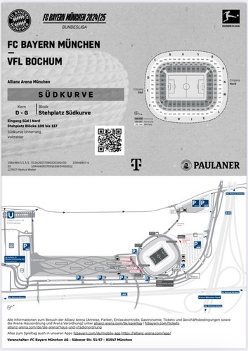 Sammlerticket used bayern - used,