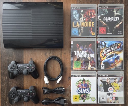 Sony ps3 super slim 500gb - ps3,