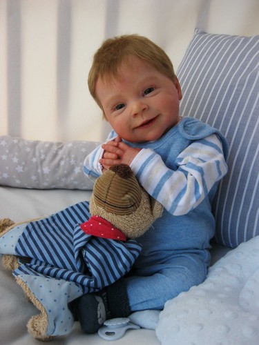 Rebornpuppe baby sebastian - rebornpuppe,,