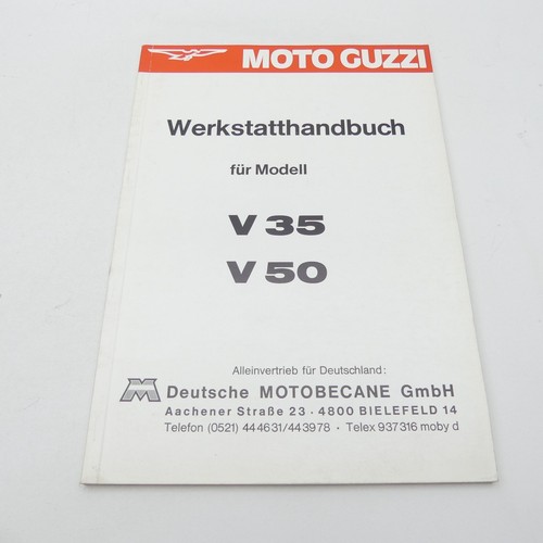 Original moto guzzi v35 - v35, v50