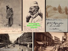 119163 5 AK Beduinen Zelt bei Abou Kir Tunis bedouine et son enfant 1904 Kairo F