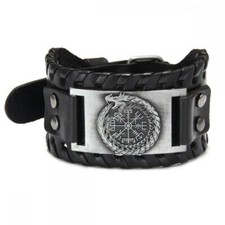 Herren wikinger lederarmband - wikinger,