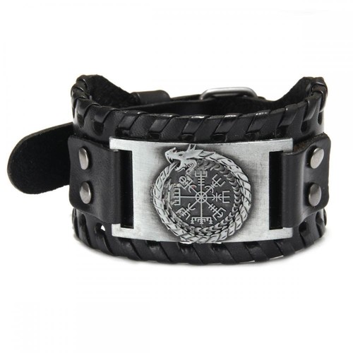 Herren wikinger lederarmband - herren,