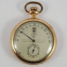 Modernista Taschenuhr DEFEKT mit springender Stunde - sog. "Taxi-Uhr" um 1900