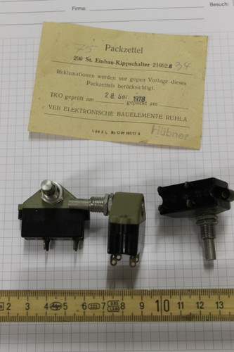Ddr rft einbau kippschalter - rft, einbau-kippschalter