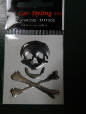 Car Styling 3D Chrome Tattoos