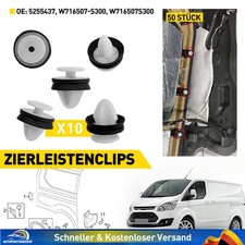 50x Zierleistenklammer