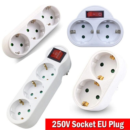 3fach eu steckdose - 2x, 2-3fach,eu