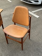 Danish modern Teak Mid Cetury Stuhl Arne Hovmand Olsen für Mogens Kold (ABP)