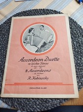 Notenheft Accordeon-Duette