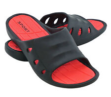 + Badeschuhe Badelatschen Pantoletten Saunaschuhe Sandale - Herren Gr. 45-50!