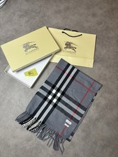 Burberry Schal Grau Damen