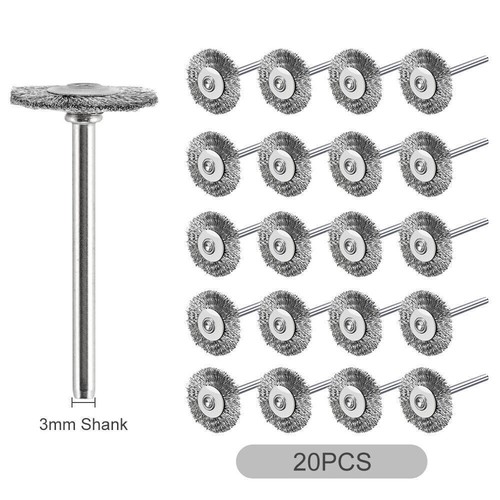 20x 22mm rundbürsten - 20x,