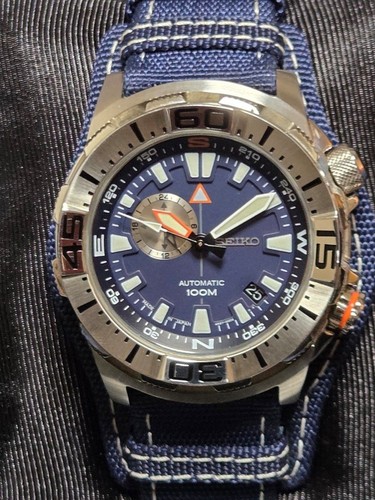 Seiko land monster blue - land,