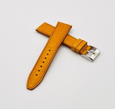 Uhrenarmband 22 mm Braun Leder