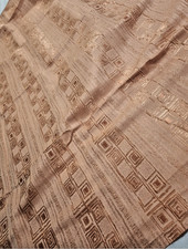 Baumwollmischung orange mit Glanz	0,90 × 2,50 m	Baumwollmischgewebe mit Schimmer