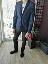 Herren Anzug Gr.48 Dunkelblau