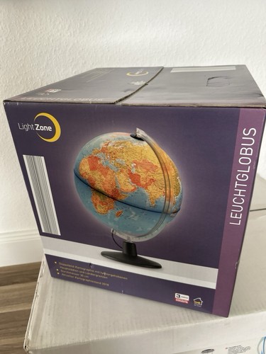 Leuchtglobus neu in ovp - leuchtglobus,