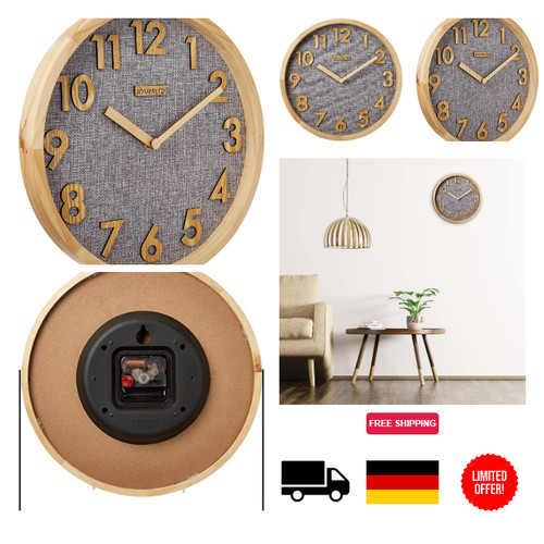 30cm wanduhr leise küchenuhr - 30cm,