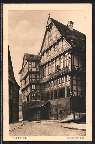 Ansichtskarte hildesheim - ansichtskarte,