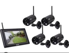 Videoüberwachung Set, 8 Aufkleber, Klein, Kameraüberwacht