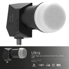 Inverto Universal Single LNB Digital Black Ultra 40mm 0,2dB HDTV HD 3D High Gain
