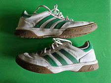 Adidas HB spezial weiß grün, EU 43 1/3 UK 9 gebraucht mit kleinen Macken